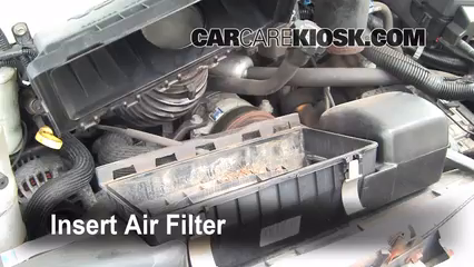 Air Filter How-To: 1990-2005 Chevrolet Astro - 2001 Chevrolet Astro 4